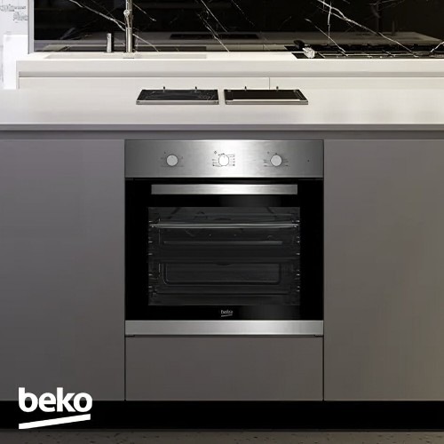 Духовой шкаф beko bic 22100 x серебристый