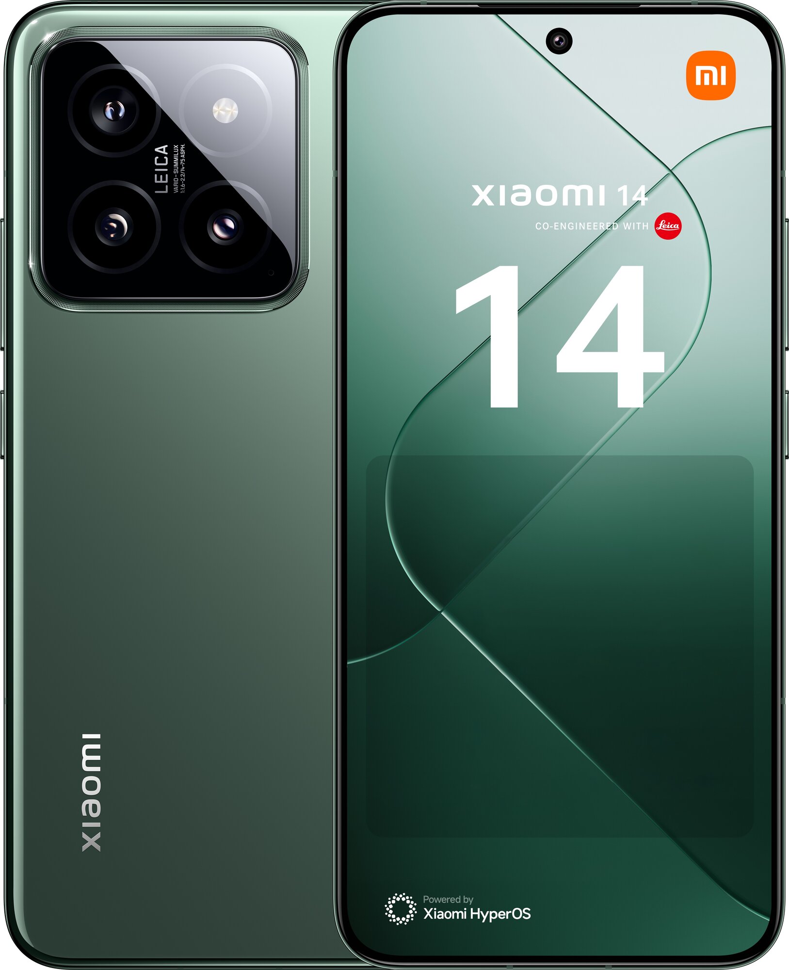 Смартфон Xiaomi 14 12/256GB (NFC) (RU/A) Jade Green (нефритово-зеленый) за  77790 ₽ купить в Магазин NicePrice62