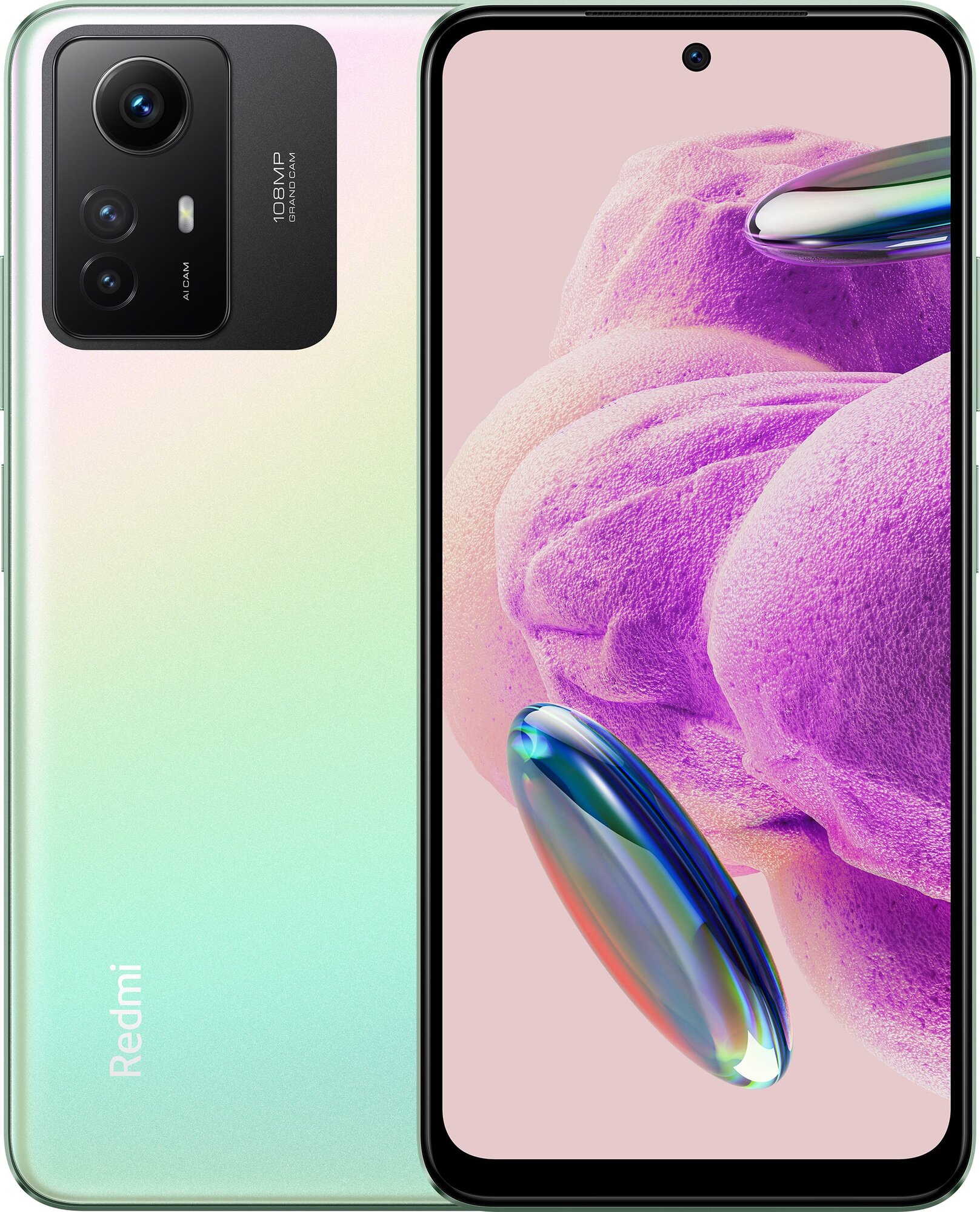 Смартфон Xiaomi Redmi Note 12S 8/256GB (NFC) (RU/A) Pearl Green  (жемчужно-зеленый) за 17490 ₽ купить в Магазин NicePrice62