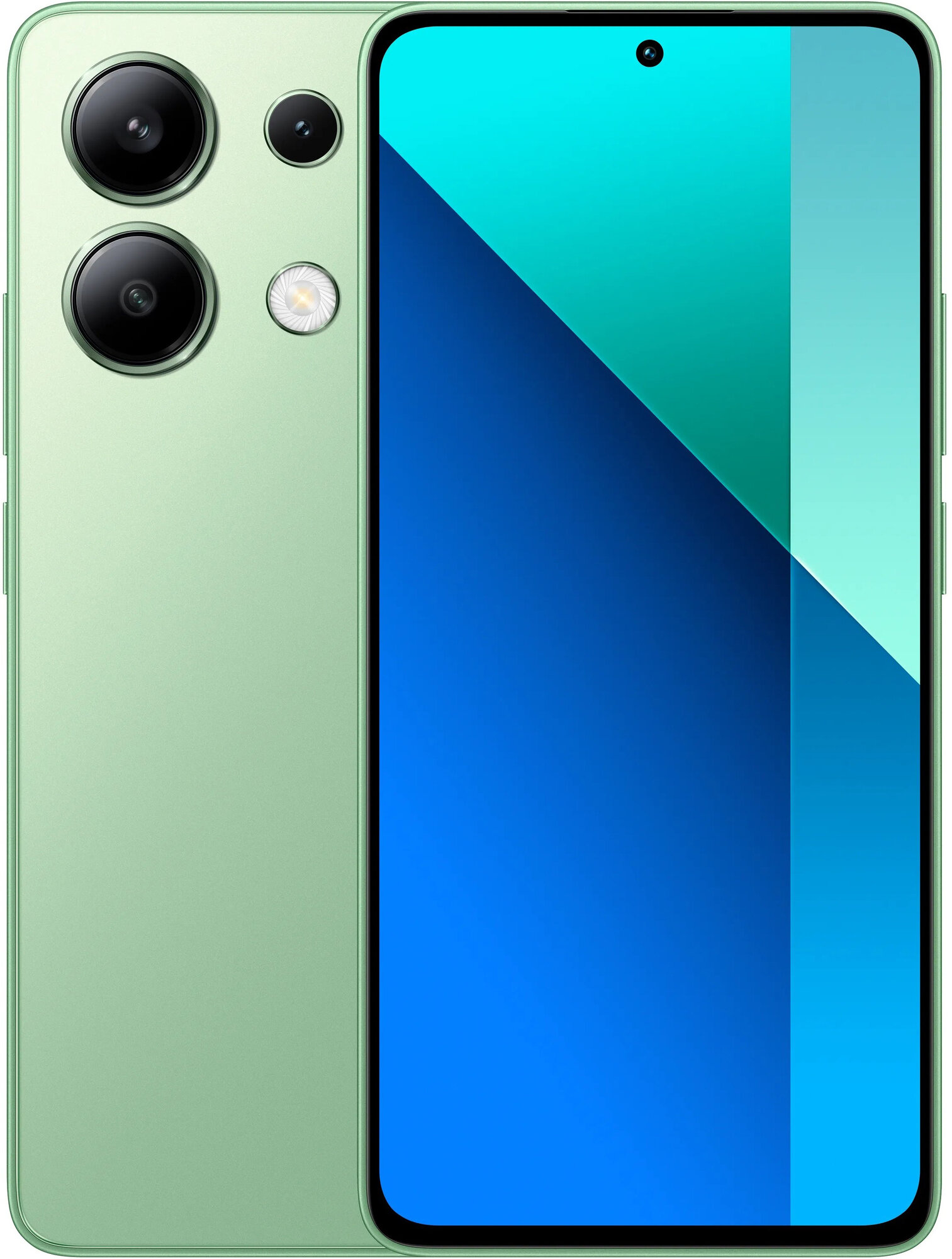 Смартфон Xiaomi Redmi Note 13 6/128GB (NFC) (RU/A) Mint Green (мятный  зеленый) за 16490 ₽ купить в Магазин NicePrice62